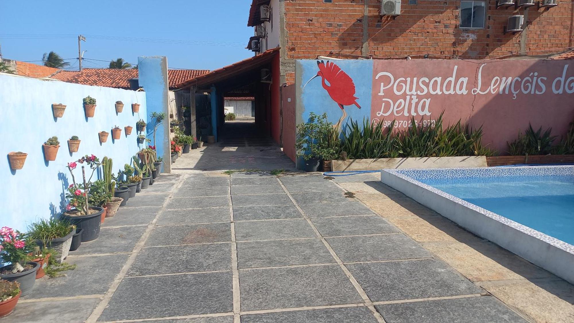 Pousada Lencois Do Delta Тутоя Экстерьер фото